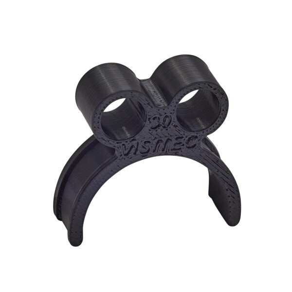 Doppel-Schlauchführung  9 mm für 30 mm Rohr
