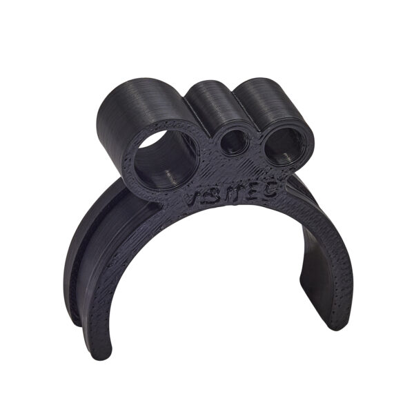 Halter Rotax Benzinschlauch, Gaskabel und Drehzalgeber Kabel  für 30 mm Rohr geschlossen